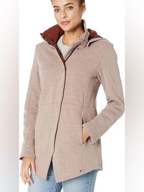 Hurley Women's Burgundy Utility Jacket